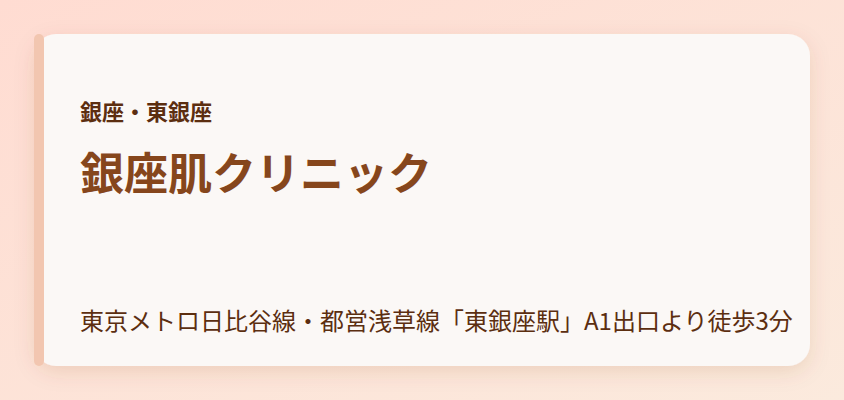 銀座肌クリニック