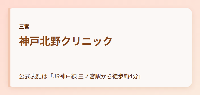 神戸北野クリニック