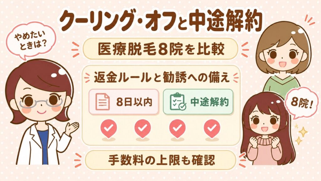 クーリング・オフと中途解約｜すがおラボ アイキャッチ