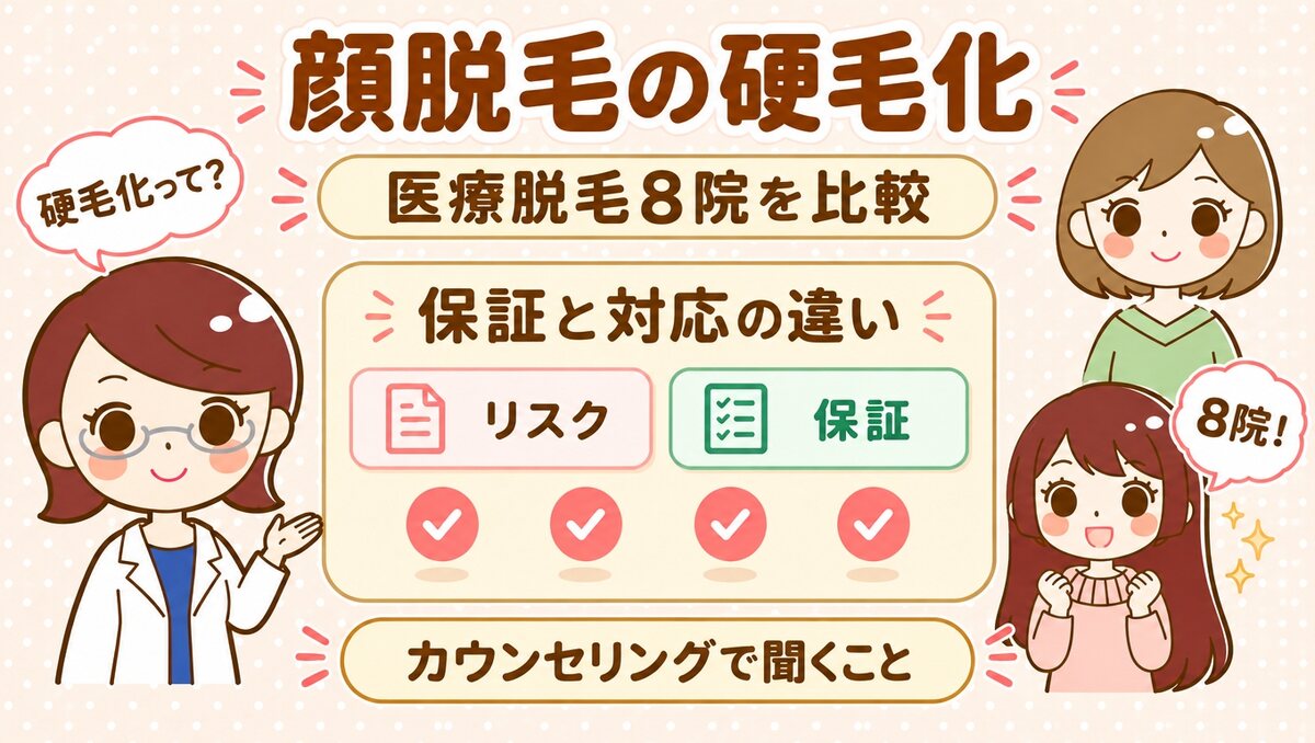 顔脱毛の硬毛化｜すがおラボ アイキャッチ